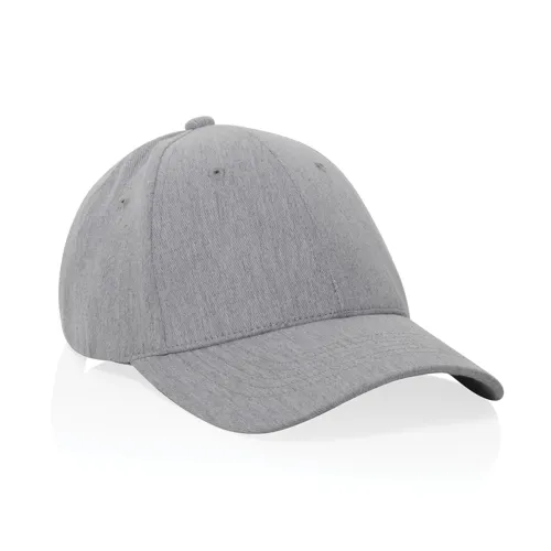 Milo AWARE™ újrah. heather 6 paneles baseball sapka, 200 gr Szürke 