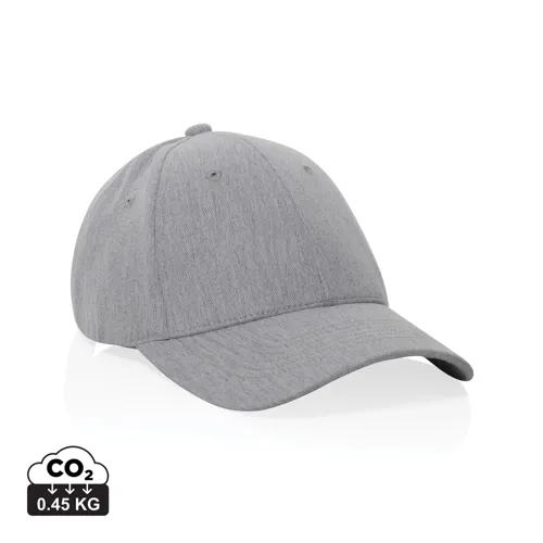 Milo AWARE™ újrah. heather 6 paneles baseball sapka, 200 gr Szürke 