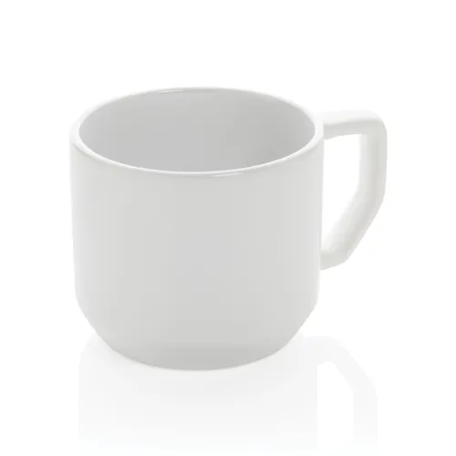Modern kerámia bögre 350 ml Fehér 