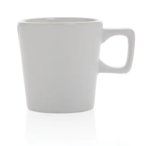 Modern kerámia kávésbögre 300 ml Fehér 