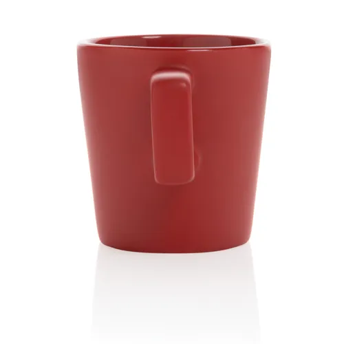 Modern kerámia kávésbögre 300 ml Piros 