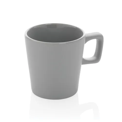 Modern kerámia kávésbögre 300 ml Szürke 