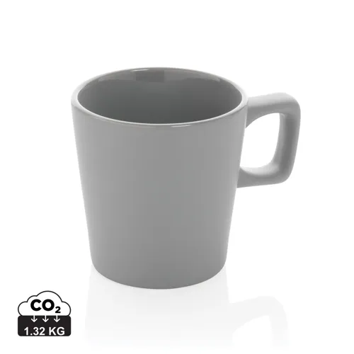 Modern kerámia kávésbögre 300 ml Szürke 