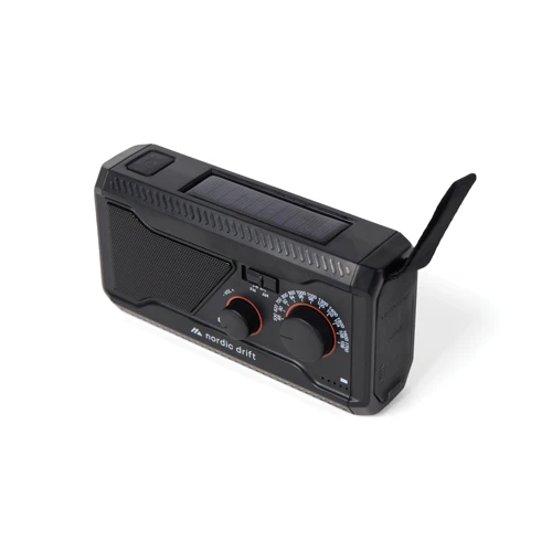 Nordic Drift Titan IPX4 többfunkciós rádió 4000mah Fekete 