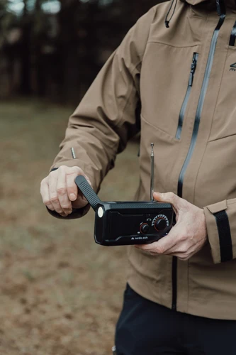 Nordic Drift Titan IPX4 többfunkciós rádió 4000mah Fekete 