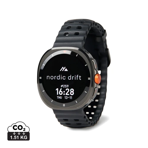 Nordic Drift Titan nagy teljesítményű óra Fekete 