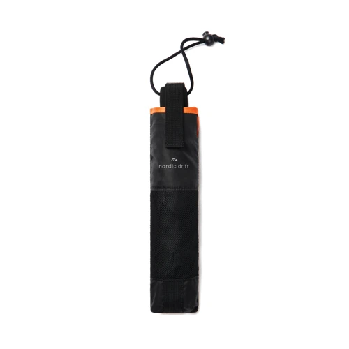 Nordic Drift Trail 23"-es AWARE™ RPET esernyő Fekete 