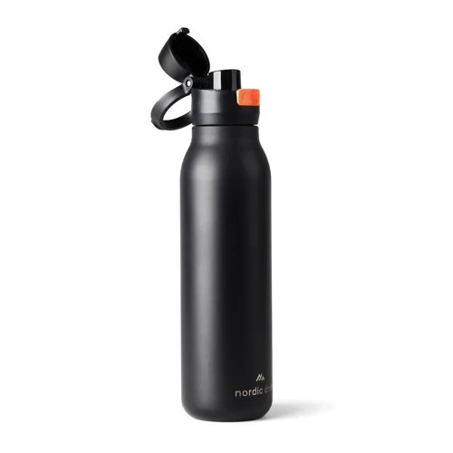 Nordic Drift Trail RCS egyfalú vizespalack, 750 ml Fekete 