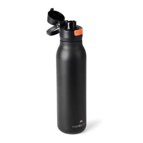 Nordic Drift Trail RCS egyfalú vizespalack, 750 ml Fekete 
