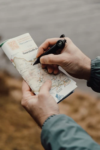 Nordic Drift Trail RCS zsebméretű végtelen toll iránytűvel Fekete 