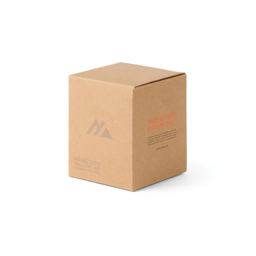 Nordic Drift Trail ultrakönnyű titán 450 ml-es bögre Szürke 