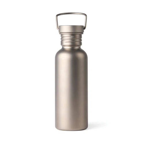 Nordic Drift Trail ultrakönnyű titán 600 ml-es vizespalack Szürke 