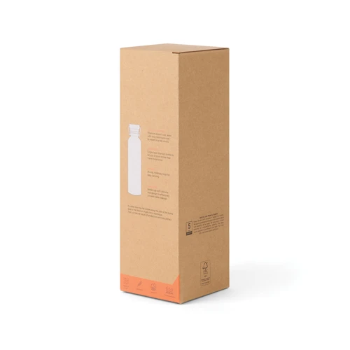 Nordic Drift Trail ultrakönnyű titán 600 ml-es vizespalack Szürke 