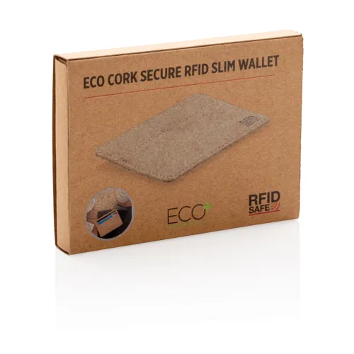 Parafa RFID-biztos kártyatartó Barna 