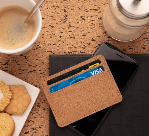 Parafa RFID-biztos kártyatartó Barna 