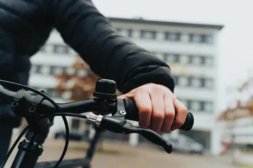 Pedalfinder kerékpárcsengő lokátorral Fekete 