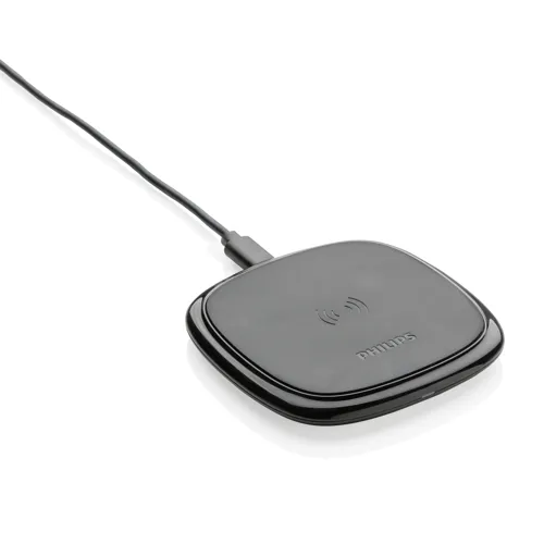 Philips 10W-os Qi vezeték nélküli töltő Fekete 