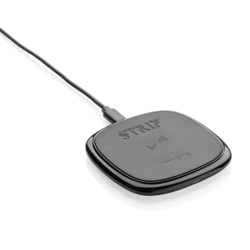 Philips 10W-os Qi vezeték nélküli töltő Fekete 