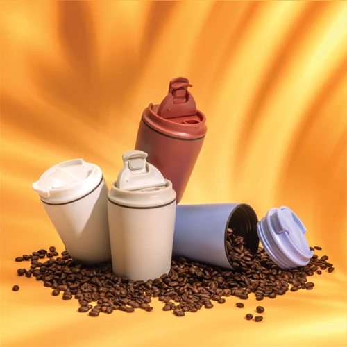 Pico Barista RCS kávés bögre 220 ml, cső alakú díszdobozban Barna 