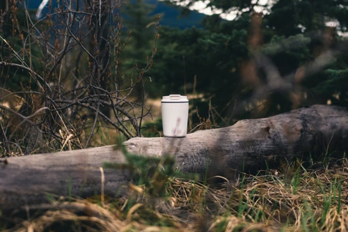 Pico Barista RCS kávés bögre 220 ml, cső alakú díszdobozban Barna 