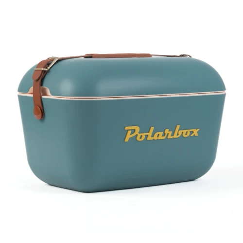 Polarbox Original közepes méretű, 12 l-es vintage hűtőtáska Kék 
