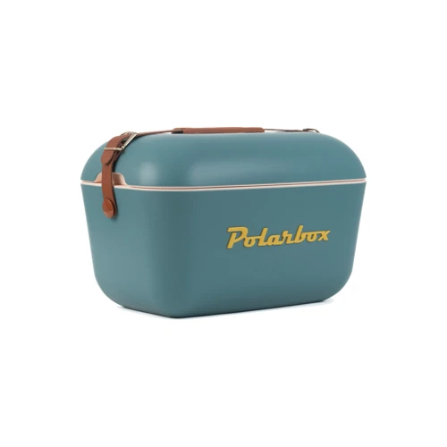 Polarbox Original közepes méretű, 12 l-es vintage hűtőtáska Kék 