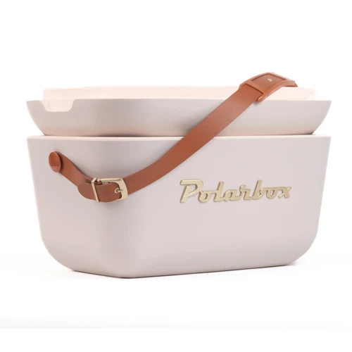 Polarbox Original nagy méretű, 20 l-es vintage hűtőtáska Rózsaszín 