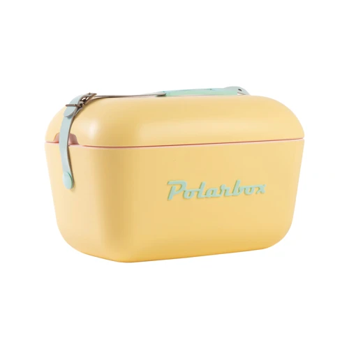 Polarbox Original nagy méretű, 20 l-es vintage hűtőtáska Sárga 