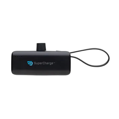 Powerlink RCS újrah. műanyag 3000mAh powerbank USB-C Fekete 