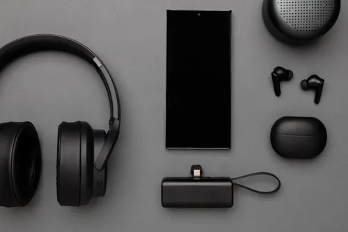 Powerlink RCS újrah. műanyag 3000mAh powerbank USB-C Fekete 