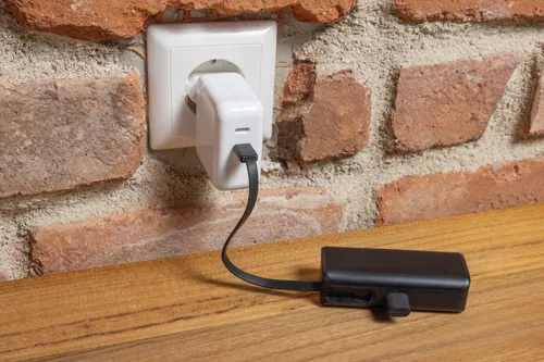 Powerlink RCS újrah. műanyag 3000mAh powerbank USB-C Fekete 