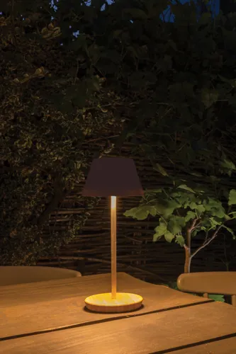 Pure Glow RCS USB újratölthető újrah. műanyag asztali lámpa Fehér 