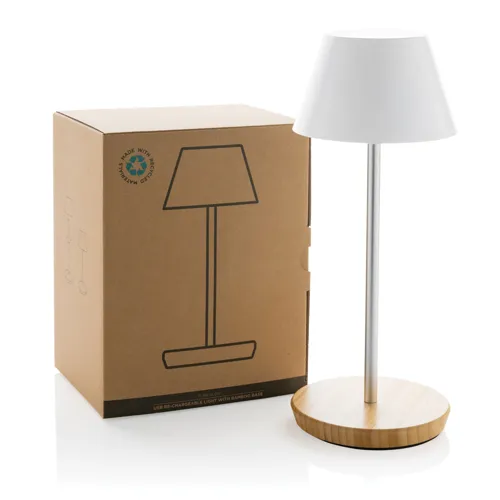 Pure Glow RCS USB újratölthető újrah. műanyag asztali lámpa Fehér 