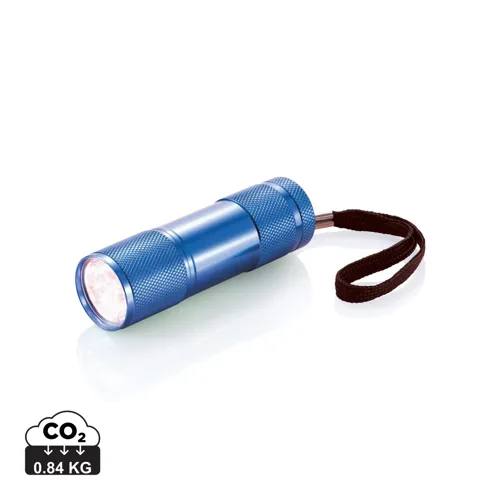 Quattro alumínium zseblámpa Kék 