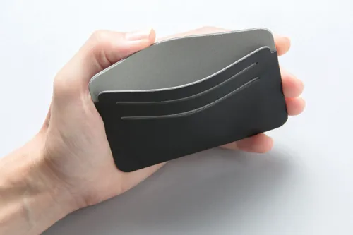 Quebec RFID kártyatartó Fekete 