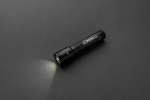 RCS újrah. alumínium USB tölthető nagy teherbírású zseblámpa Fekete 