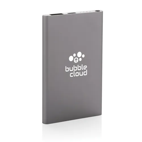 RCS újrahasznosított műanyag/alumínium 4000 mAh powerbank Kék 