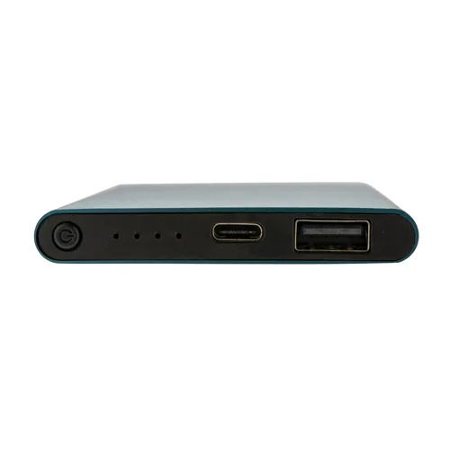 RCS újrahasznosított műanyag/alumínium 4000 mAh powerbank Kék 