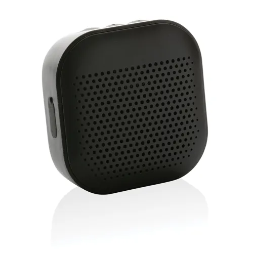 RCS újrahasznosított műanyag Soundbox 3W-os hangszóró Fekete 
