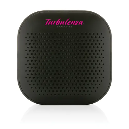 RCS újrahasznosított műanyag Soundbox 3W-os hangszóró Fekete 