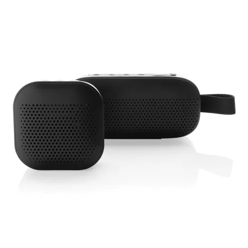 RCS újrahasznosított műanyag Soundbox 3W-os hangszóró Fekete 