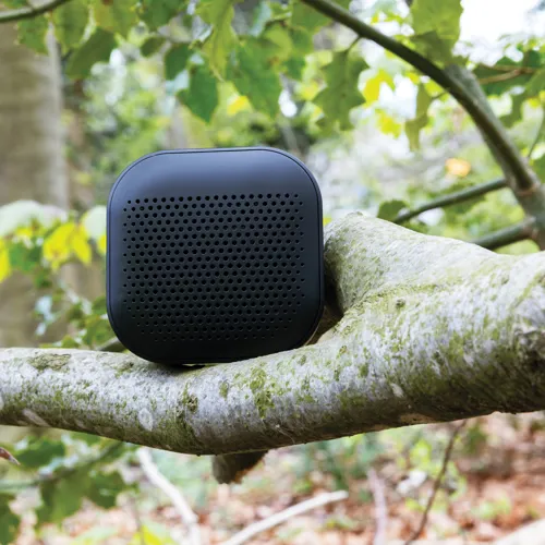 RCS újrahasznosított műanyag Soundbox 3W-os hangszóró Fekete 