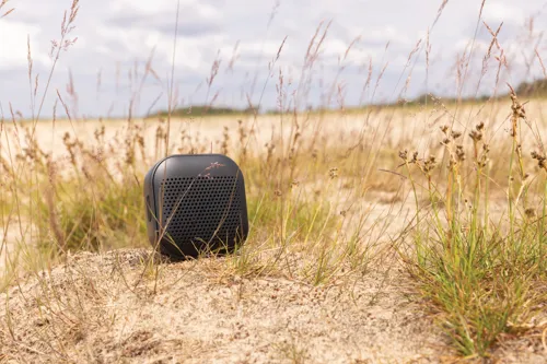 RCS újrahasznosított műanyag Soundbox 3W-os hangszóró Fekete 