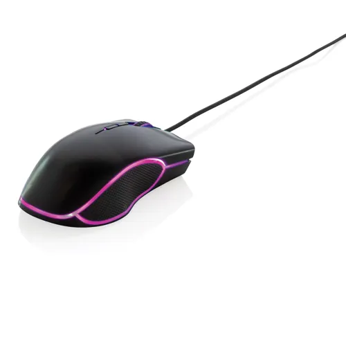 RGB gaming egér Fekete 