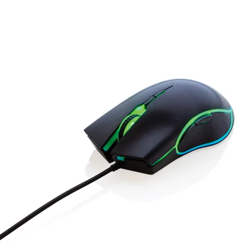RGB gaming egér Fekete 