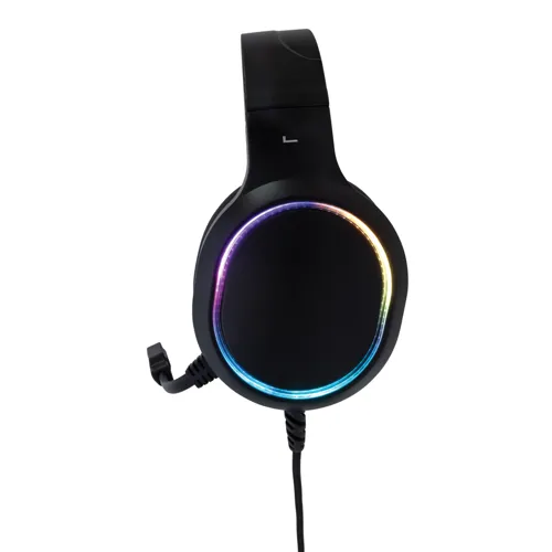 RGB gaming fejhallgató Fekete 