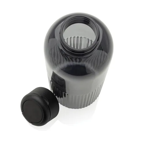 Ripple RCS RPET szivárgásmentes kulacs fogantyúval – 750 ml Fekete 