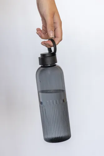 Ripple RCS RPET szivárgásmentes kulacs fogantyúval – 750 ml Fekete 