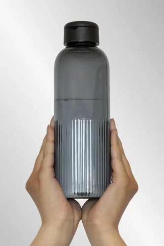 Ripple RCS RPET szivárgásmentes kulacs fogantyúval – 750 ml Fekete 