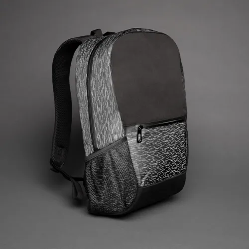 RPET fényvisszaverő laptop hátizsák AWARE™ nyomjelzővel Fekete 